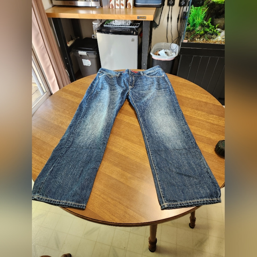 Mens rock &roll 40x32 relaxed fit jeans